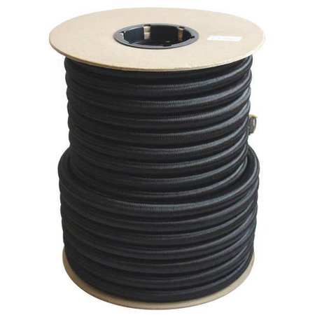 Bungee Cord Roll,black,100 Ft. L (1 Unit