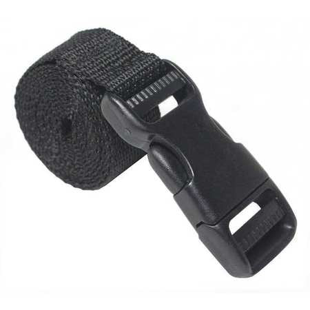 Cinch Strap,1" X 48" Size,black (2 Units