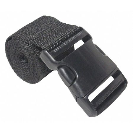 Cinch Strap,2" X 48",black (2 Units In E