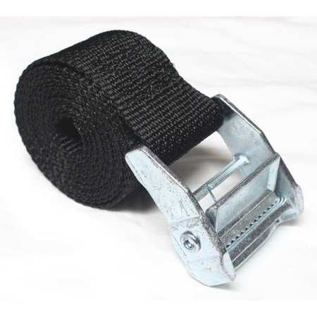 Cinch Strap,1-1/2" X 96",black (1 Units