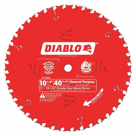 Circular Saw Blade,carbide Tip,40 Teeth