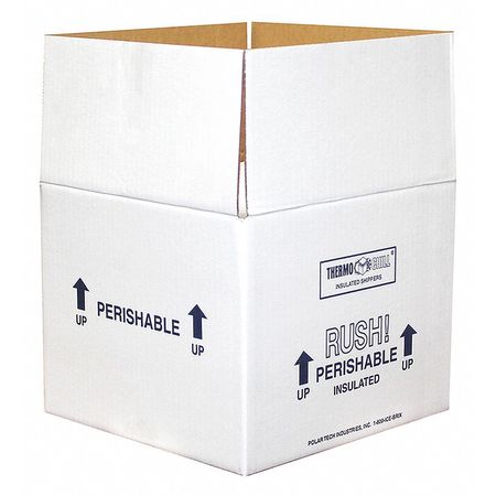 Insulated Shipping Kit,inside D 7",pk2 (