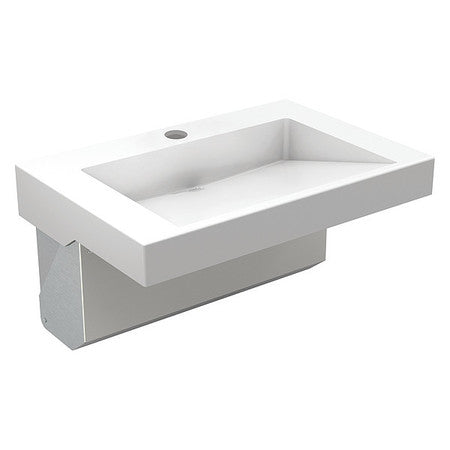 Bathroom Sink,white,rectangular,22"x15"