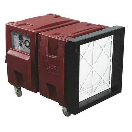 Hepa Negative Air Machine,15 Amps,31" H