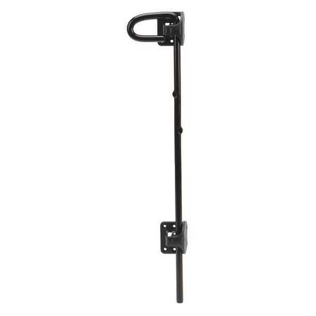 Gate Latch, Powder Coated,1-31/64" W (1