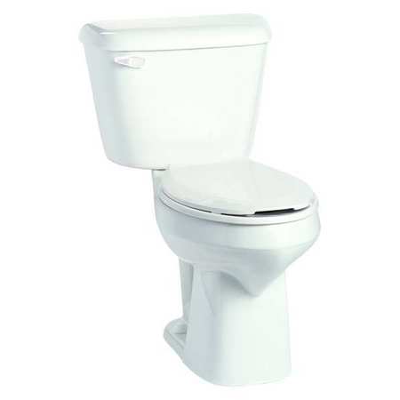 Tank Toilet,white,floor Mount,two Piece