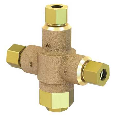 Tempering Valve,brass,125 Psi Pressure (