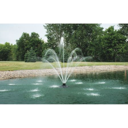 Pond Fountain System,1/2 Hp,cord 50 Ft L