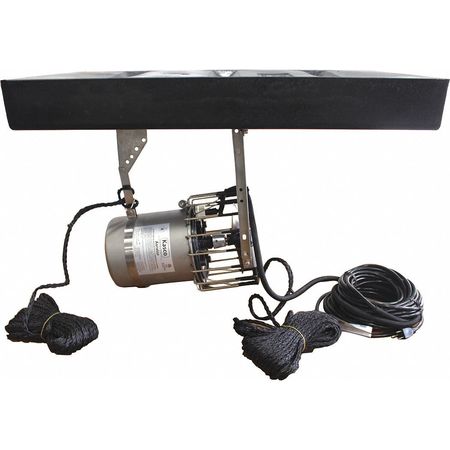 Aeration System,3/4 Hp,6.1a,cord 200ft L