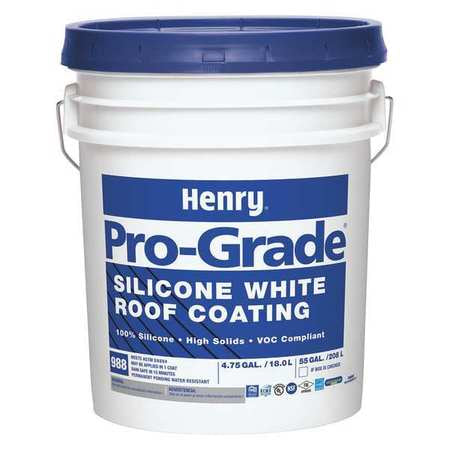 Protective Roof Coating,5 Gal. Sz,white