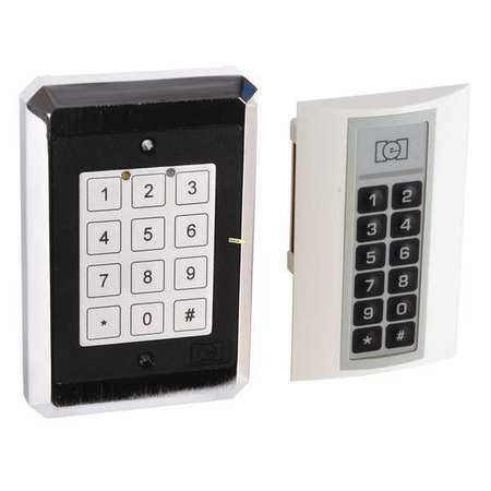 Weather Resistant Keypad,5-11/64" H (1 U