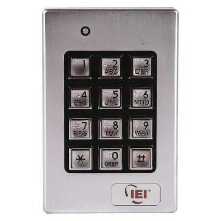 Weather Resistant Keypad,4-1/2" H (1 Uni