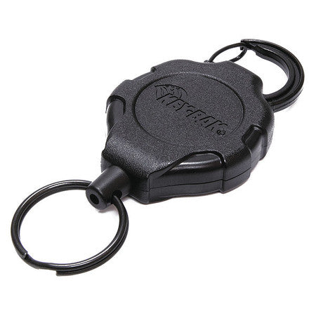 Ratcheting Key Reel,polycarbonate,black