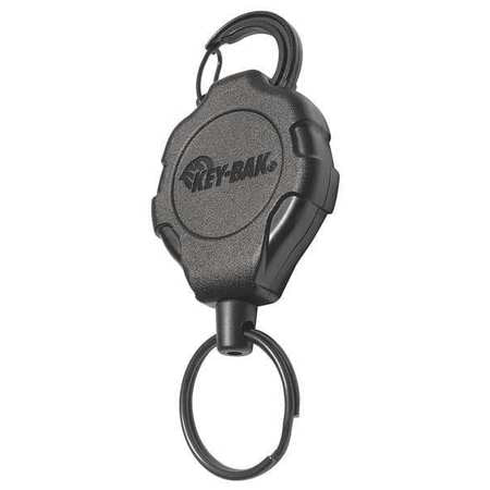 Ratcheting Key Reel,polycarbonate,black