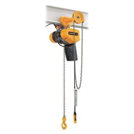 Electric Chain Hoist,5.5a,23/3.8 Fpm (1