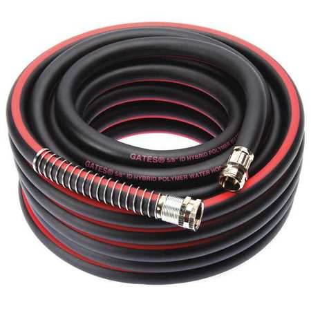 Hybrid Water Hose,5/8"x75 Ft (1 Units In