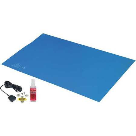 Statfree T2 Mat Kit,1/16"x24"x48",blue (