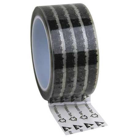 Clear Tape,esd Symbols,2"x72 Yd. (1 Unit