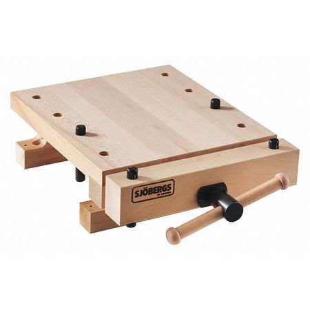 Work Station Pro Vise,european Beech Top