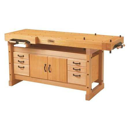 Workbench Cabinet,w/accessory Kit,76" (1