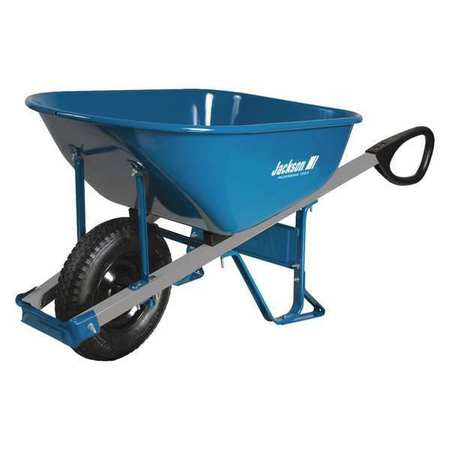 Steel Total Control Wheelbarrow,6cu. Ft.