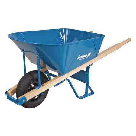 Steel Contractor Wheelbarrow,6cu. Ft. (1