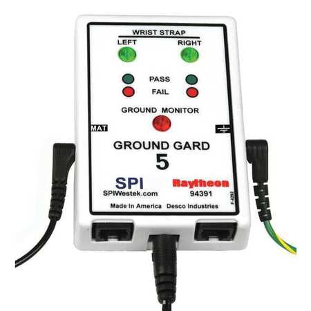 Ground Gard Monitor,w/buzzer And Switch