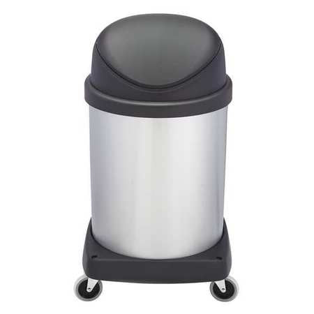 Stainless Steel Waste Container,16 Gal.