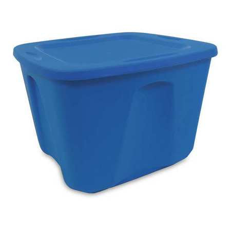 Homz,storage Tote,10 Gal.,blue,pk5 (1 Un