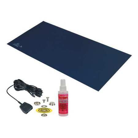 Statfree Dissipative Rubber Mat Top Kit