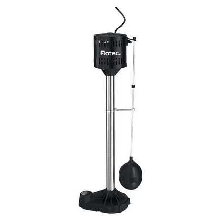 Sump Pump,pedestal,cast Iron,115v,1/3hp