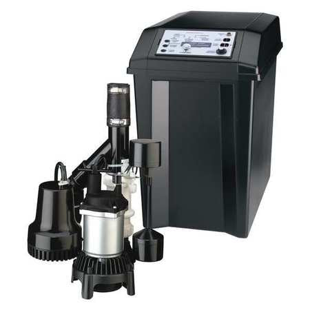 Sump Pump,battery Backup System,1/3hp (1