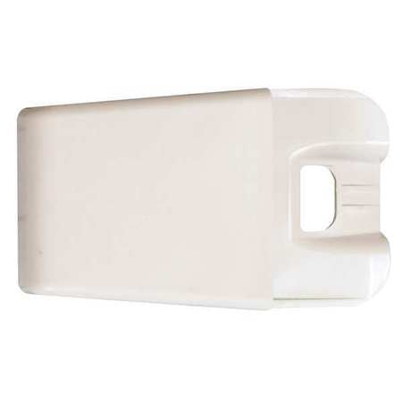 Refrigerator Door Shelf End Cap,white (2