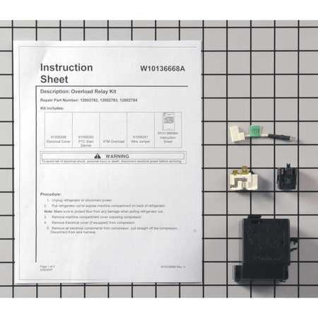 Compressor Overload And Relay Kit (1 Uni