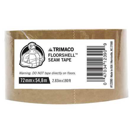 Floorshell Seam Tape - 2.83"x180',pk12 (