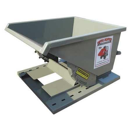 Light Duty Hopper, 1 yd., 2000 lb., Yellow