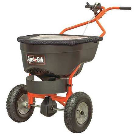 Push Salt Spreader,130 Lb. (1 Units In E