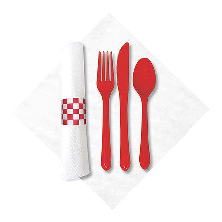 Dinner Napkin/cutlery,white,pk50 (2 Unit