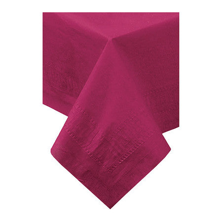 Tablecover,burgundy,54"x108",pk25 (1 Uni