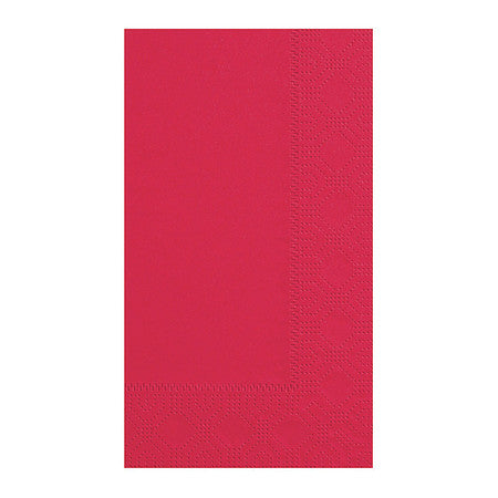 Red Dinner Napkin,2 Ply,1/8 Fold,pk125 (