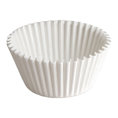 Fluted Bake Cup,5-1/2",white,pk500 (20 U