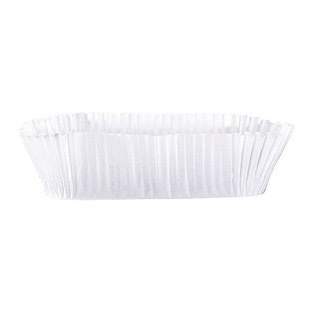 Fluted Loaf Liner,white,6-1/4",pk250 (4