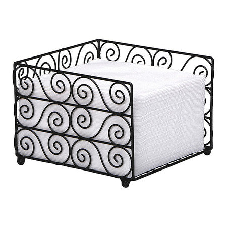 Basket And Napkin Combo,square Wire (1 U