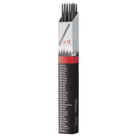 File,round,3/16" X 8",pk12 (1 Units In P