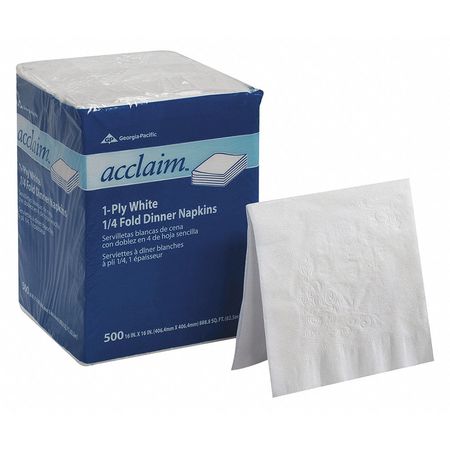 Paper Dinner Napkins,1ply,1/4 Fold ,pk8