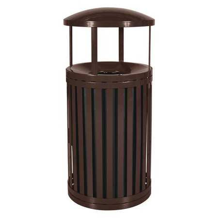 Receptacle,canopy,steel,45 Gal.,coffee (