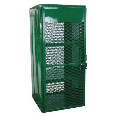 Propane Rack,33" W X32" D X72" H,230 Lb.