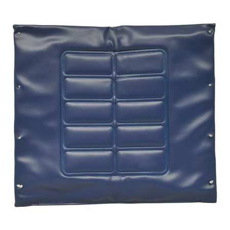 Vinyl Back Upholstery,20" W,8 Hole,navy