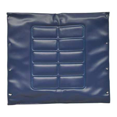 Vinyl Back Upholstery,22" W,8 Hole,navy