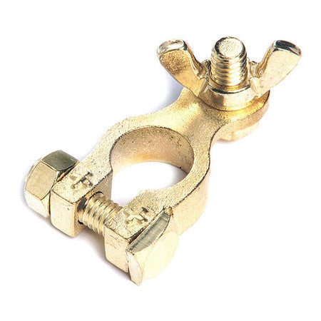 Marine Terminal,brass,5/16",neg (2 Units